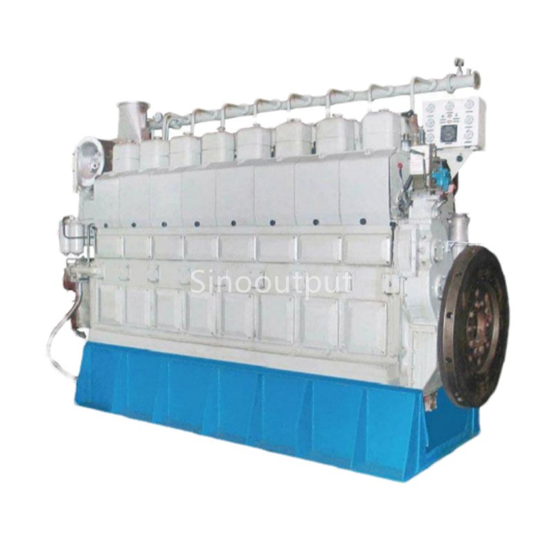 Sinooutput Original Zichai 6 Cylinder diesel Marine Engine 2100hp 2250hp 2400hp for Large Ship