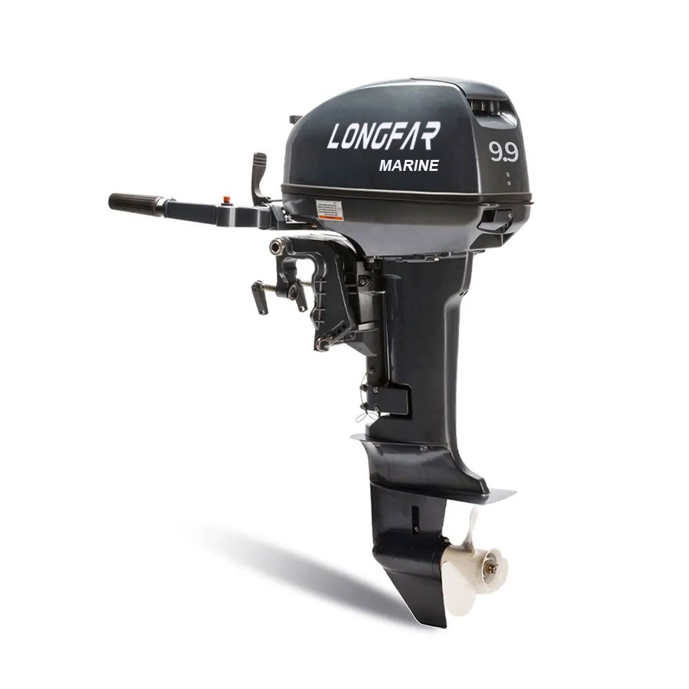 169CC Two-Stroke Gasoline Outboard Engine 9.9 HP Productivity Machinery Engines