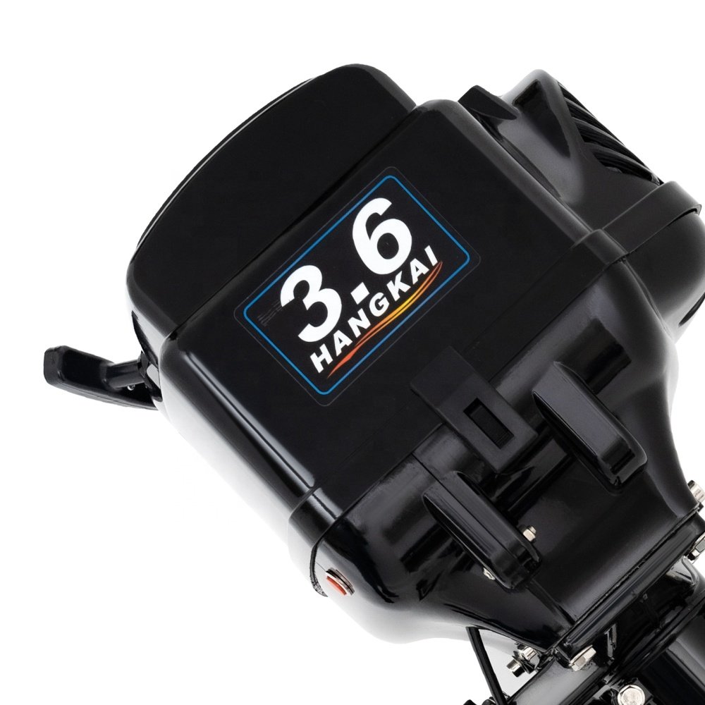 HANGKAI 3.6HP 2 Stroke Outboard Motor Engine Fishing Boat Motor With Air and Water Cooling System Motor Fuera De Borda