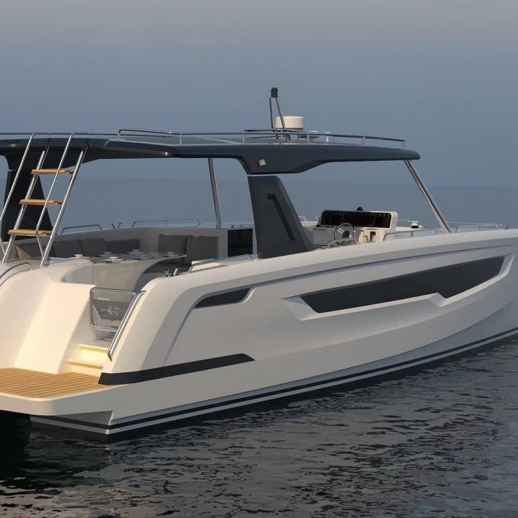 EU US Warehouse High Speed Aluminium Alloy Patrol Boat Yacht/Ship With Outboard Gasoline/Oil Engine