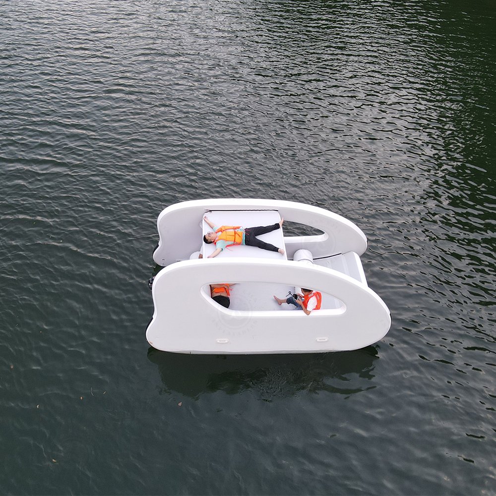 Inflatable Catamaran Fishing Boat With High Speed