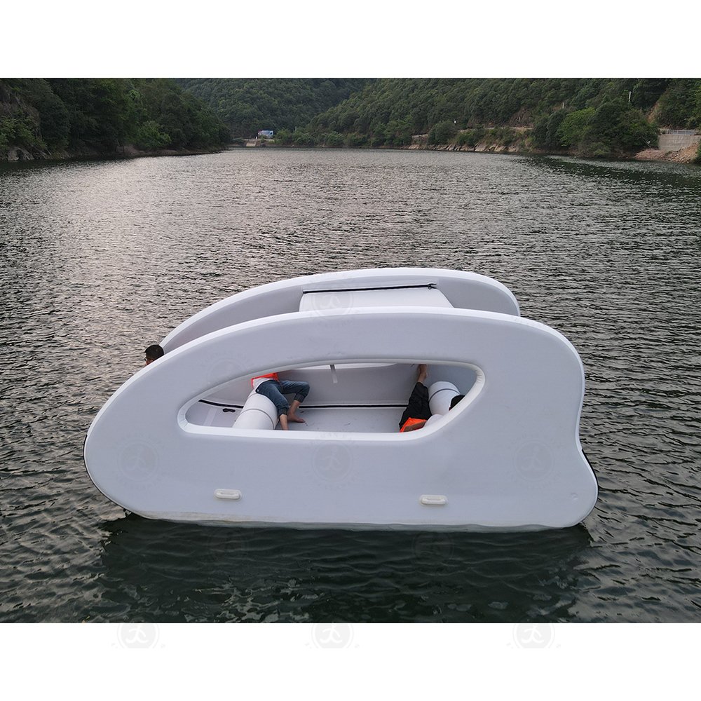 Inflatable Catamaran Fishing Boat With High Speed