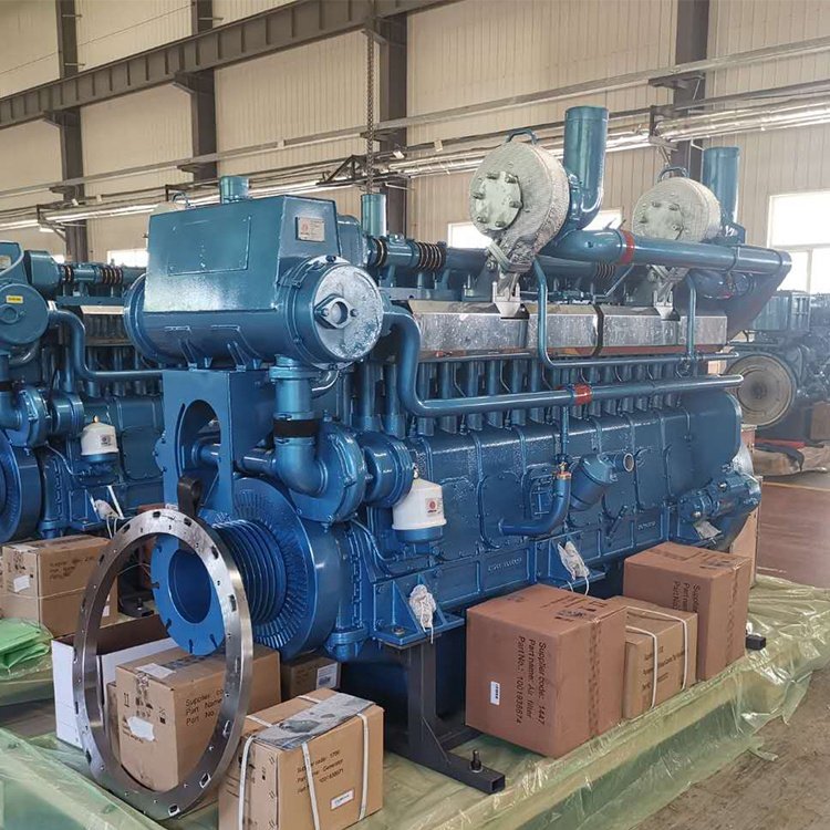 WEICHAI MARINE ENGINE 8170ZC1000-5 1000HP@1500RPM Boat Engine