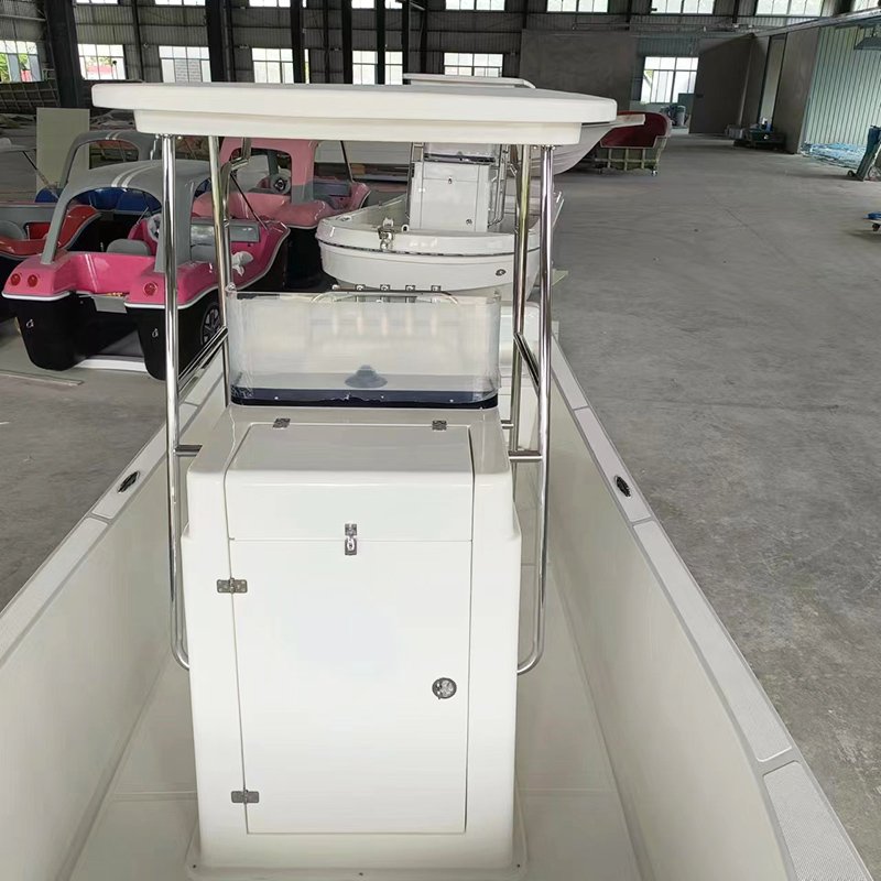 2023 Hot Selling Fiberglass Center Console Boats 23ft TideWater Boats Fishing Boats with Toliet