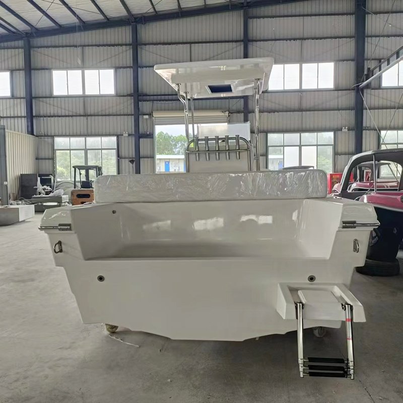 2023 Hot Selling Fiberglass Center Console Boats 23ft TideWater Boats Fishing Boats with Toliet