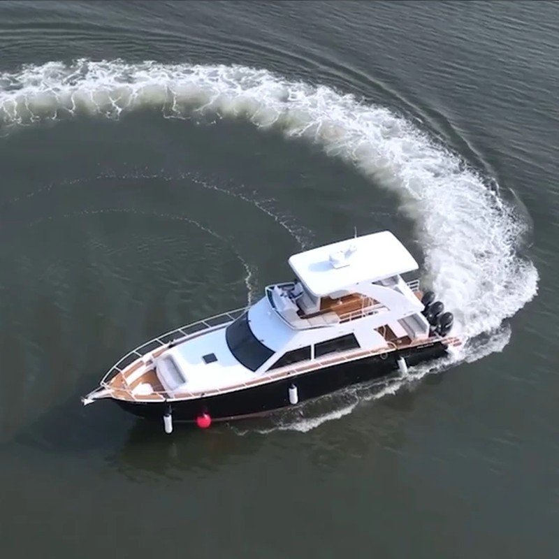 50ft Cabin Cruiser 15m Luxury Charter Fishing Boat Speed Tourist Boat Yacht for Sale