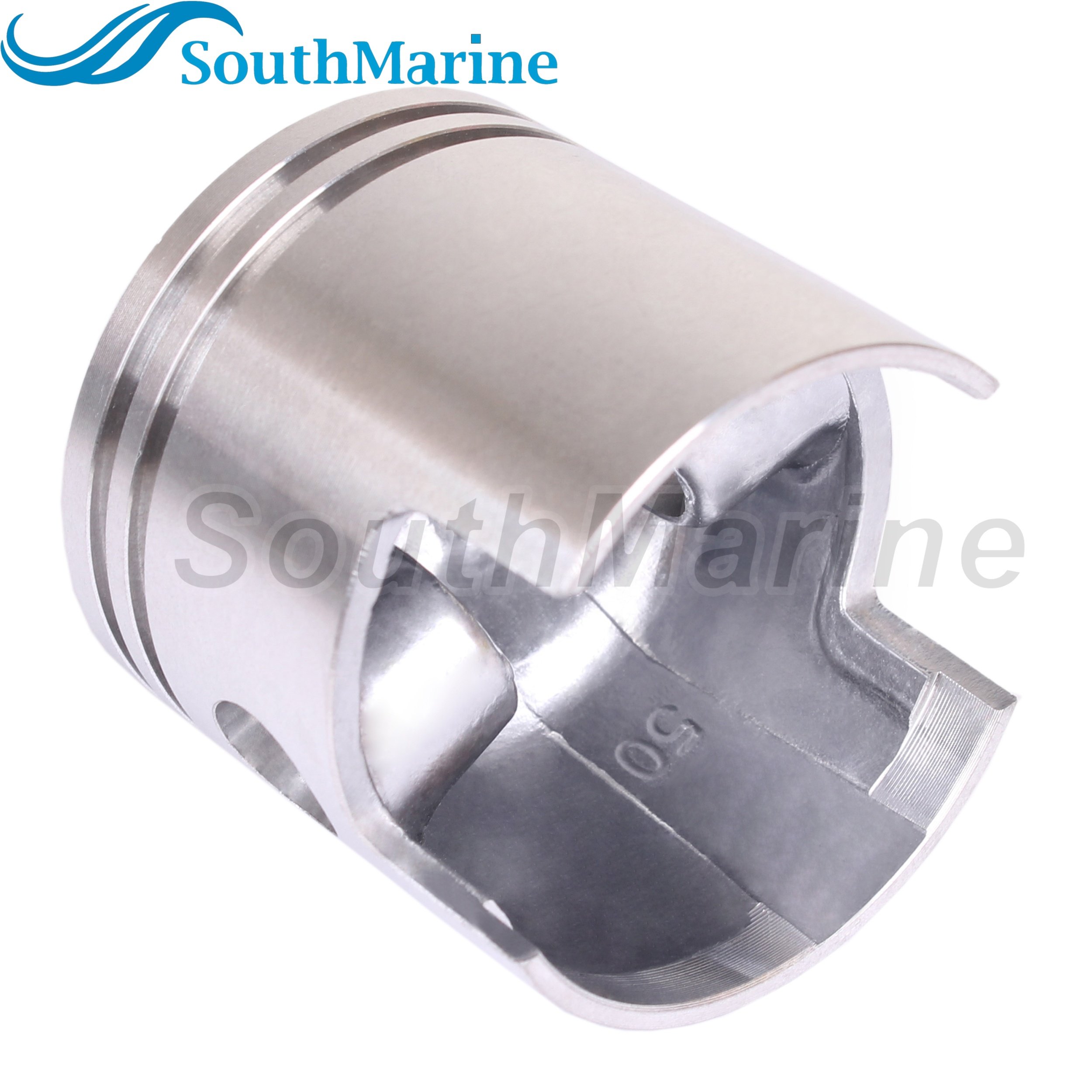 Boat Engine 677-11631-00-96/97/98 677-11630-00-00 STD Piston Set with 647-11610-00 Ring for Yamaha 5HP 8HP, 50mm STD