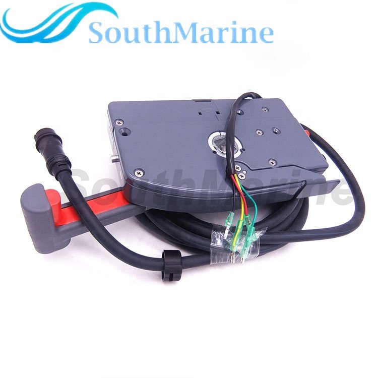 Boat Engines Side Mount Remote Control Throttle Shift Box for Yamaha Outboard Engine 10 Pin, Right Hand 703-48207-22-00