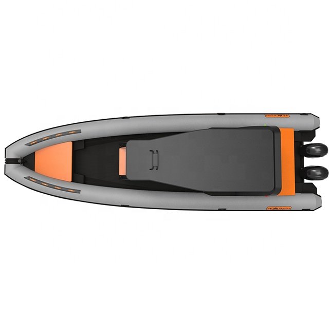 Double Engine 29ft RIB 860 Double Deep V Aluminum Hull Rib PVC/Hypalon Inflatable Boat