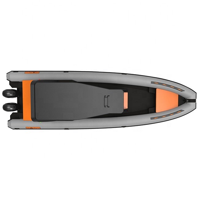 Double Engine 29ft RIB 860 Double Deep V Aluminum Hull Rib PVC/Hypalon Inflatable Boat