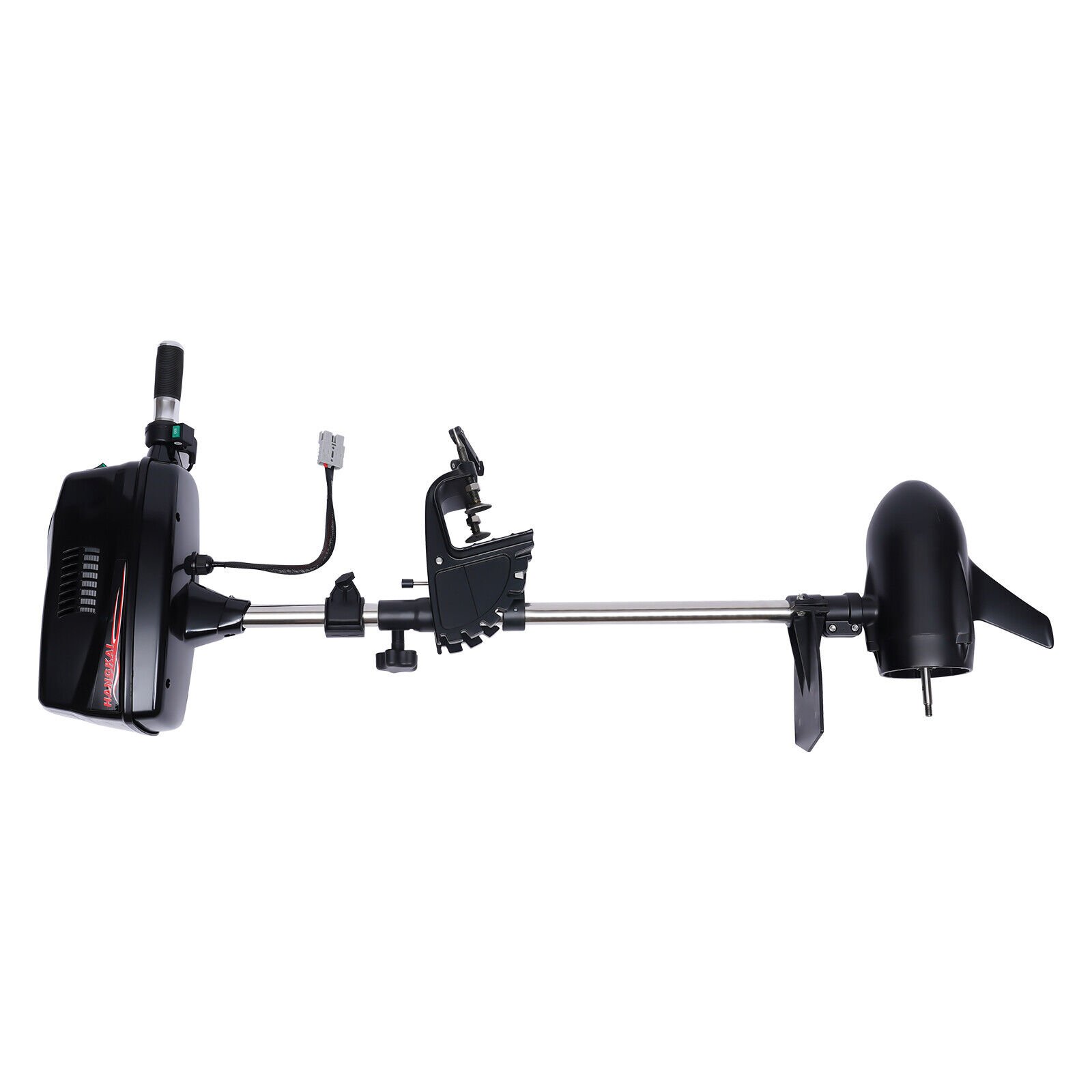 2200W 60V 10HP Electric Outboard Motor Propeller Brushless Trolling Motor Boat Engine for Fishing Boat Inflatable Heavy Duty