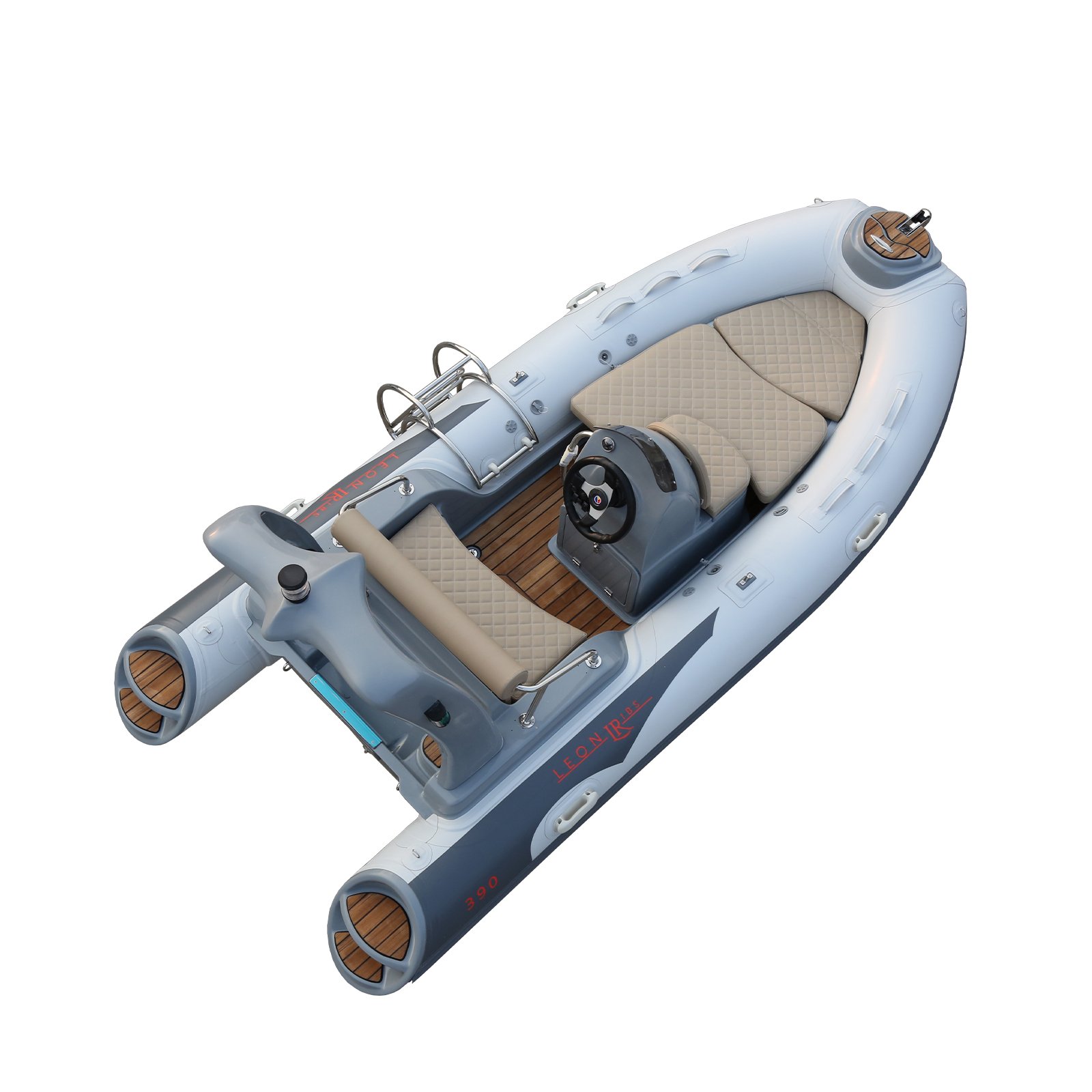 Haohai China Hypalon Sport Fiberglass Hull Inflatable Fishing Boat Electric Motor PVC Other Inflatable Rib Boat Combo Set Engine