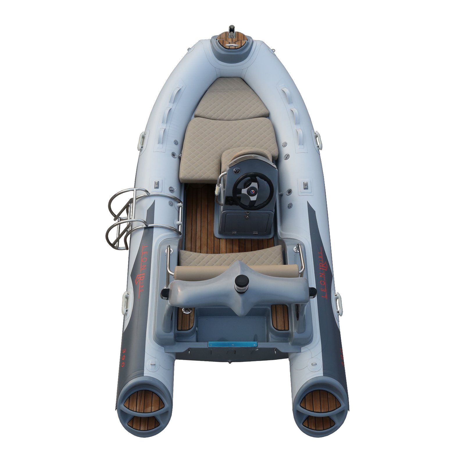 Haohai China Hypalon Sport Fiberglass Hull Inflatable Fishing Boat Electric Motor PVC Other Inflatable Rib Boat Combo Set Engine