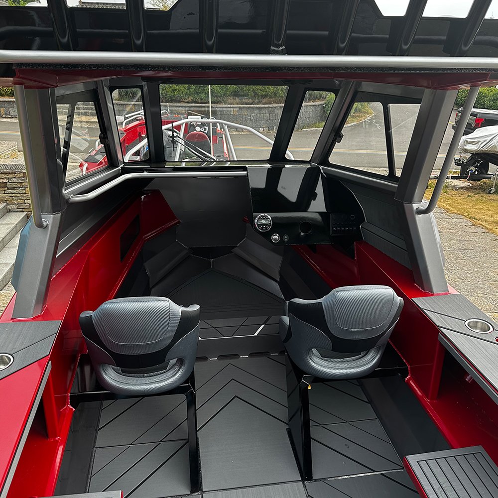 6m Aluminum Fishing Boat with Dual Outboard Engine China Yacht 19ft Centre Console Boat for Outdoor Adventure