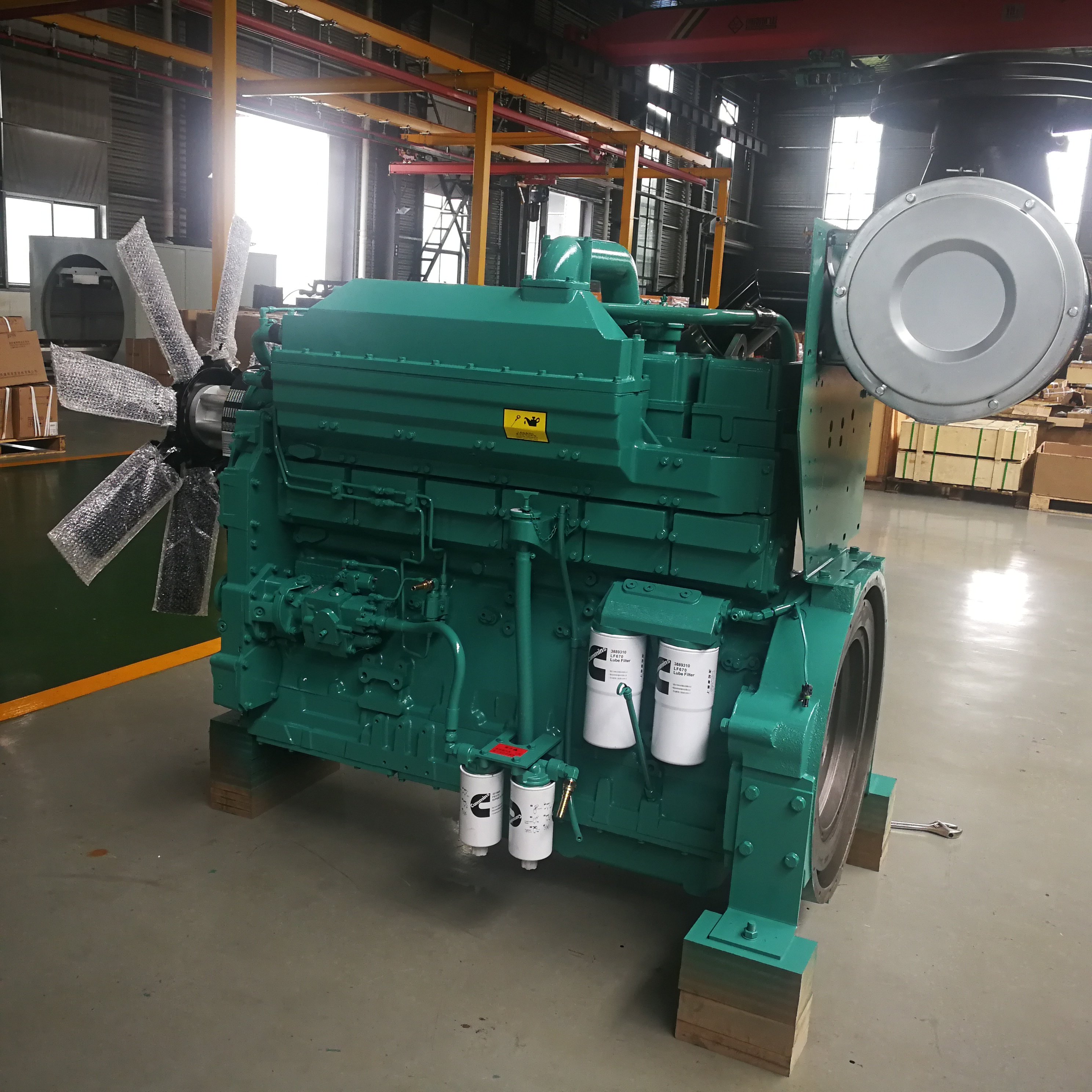 500HP 373KW Generator Power Machine KT19 SAC KTA19-G4 diesel Engine for cummins KTA19