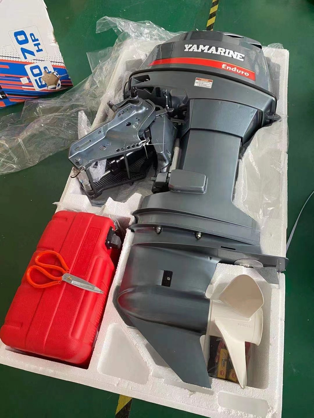 Good Quality 60HP 70hp 2 Stroke Manual Boat Engine Outboard Engine Motor with All Parts