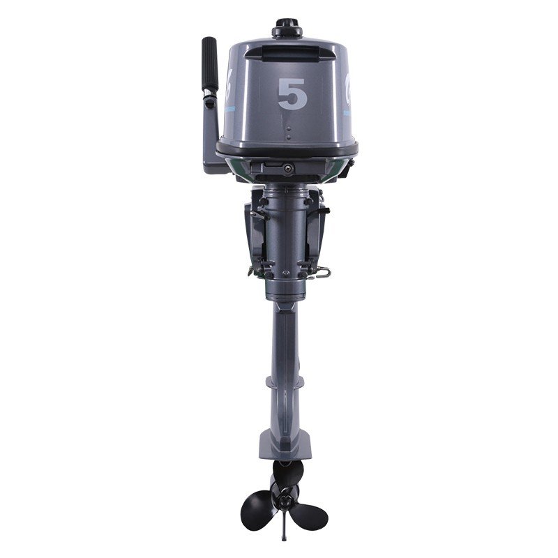 Chinese Long Shaft and Short Shaft 2 Stroke Outboard Engine 5HP Fishing Boat Motor for Sale