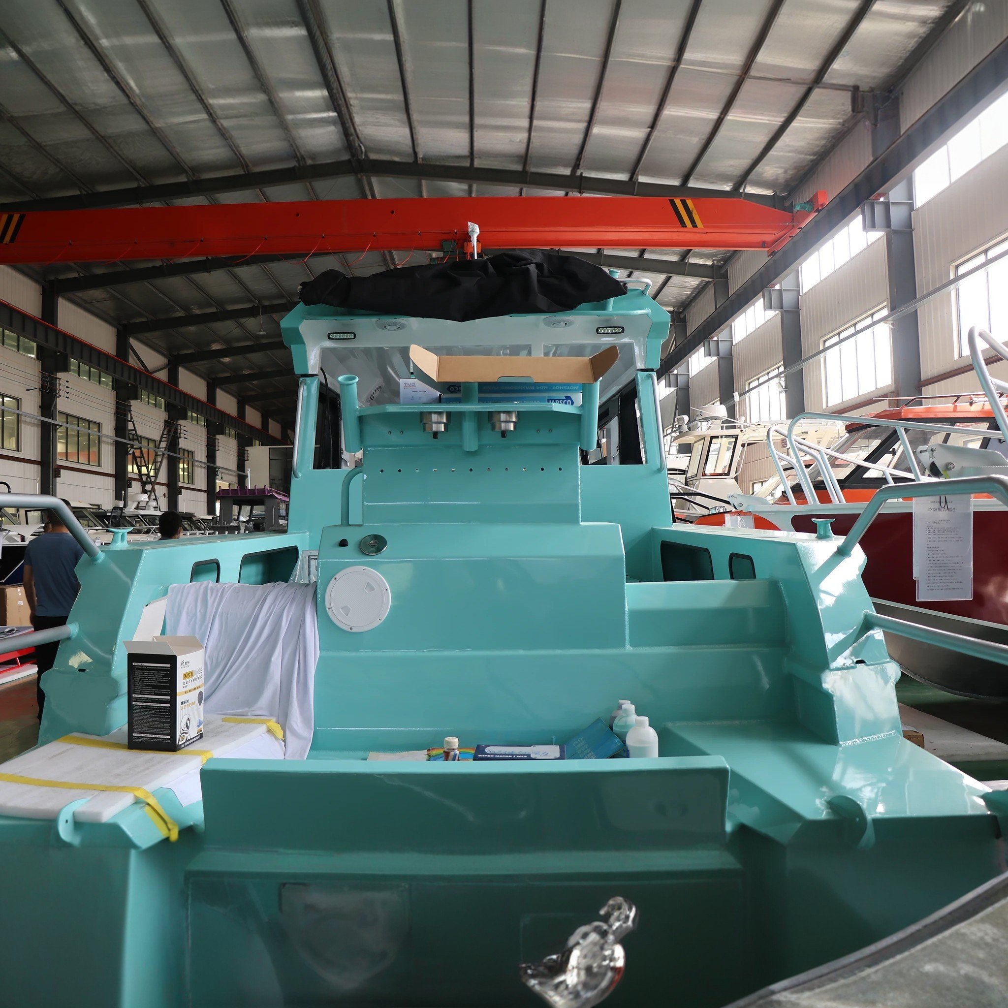 7.5m 25FT Cabin Cruiser High Speed Yacht Full Welded Aluminum Luxury Fishing Boat
