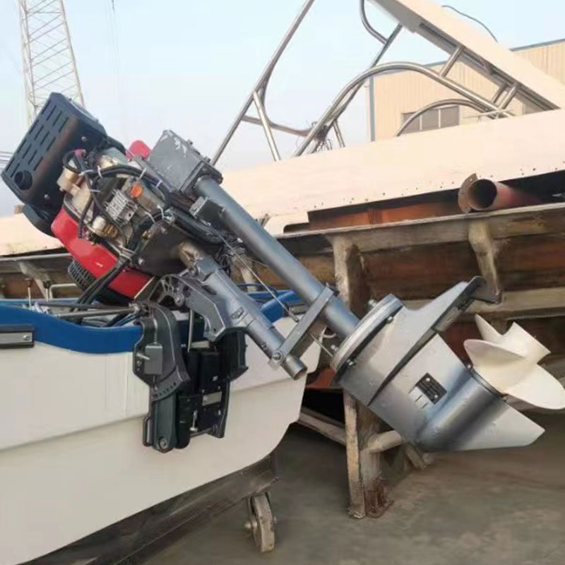 15 HP 4 Stroke air Cooled diesel Outboard Motor