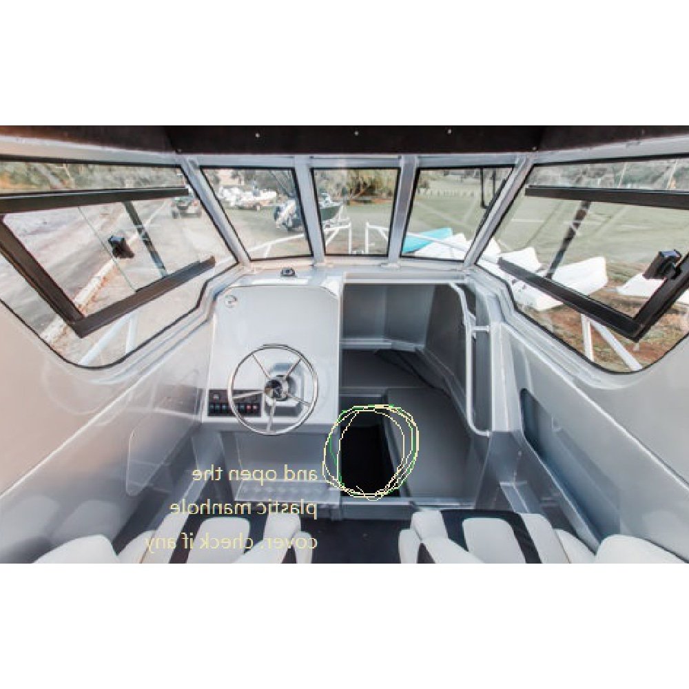 Hot Sale Cabin Cruiser Boat with Engine