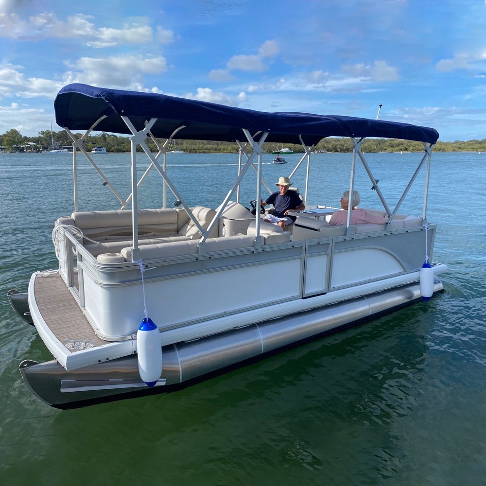 2022 KinOcean 19Ft Aluminum Float Pontoon Boat Electric Sport Style for Fishing With Outboard Engine Industry-Leading Hot Sale