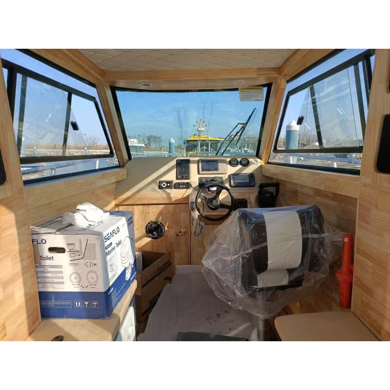 30ft 10m Aluminium Fishing Boat with Center Console Outboard Engine Manufactured by Yacht Producer