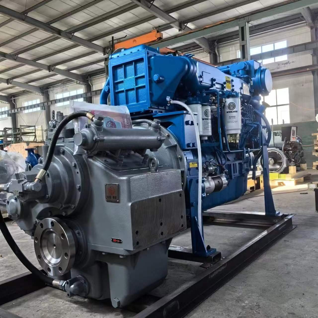 In Stock NEW WD12 Marine Engine 400HP 2100RPM Marine Diesel Engine WD12C400-21 Inboard Engine Boat