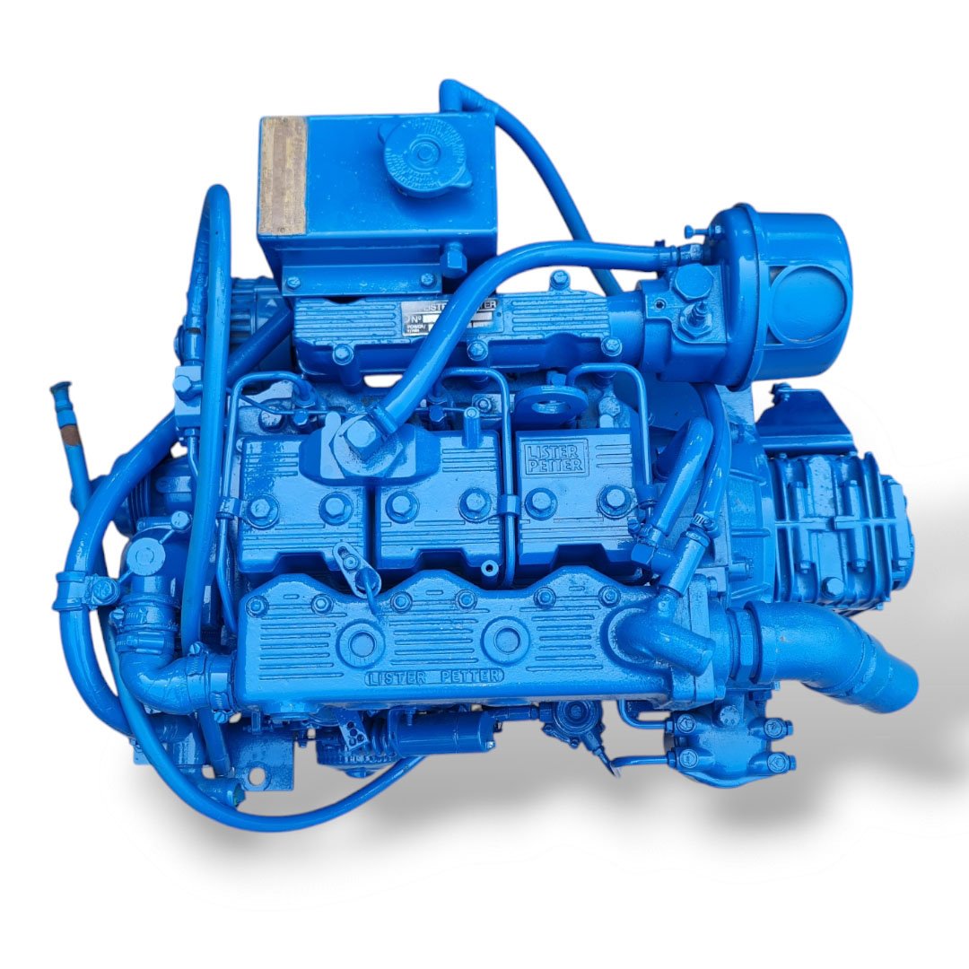 Best Quality Marine diesel Rebuild Inboard Engine for Small Boat Lister Petter LPW3 Fresh Water Cooling 30HP 3 Cylinders