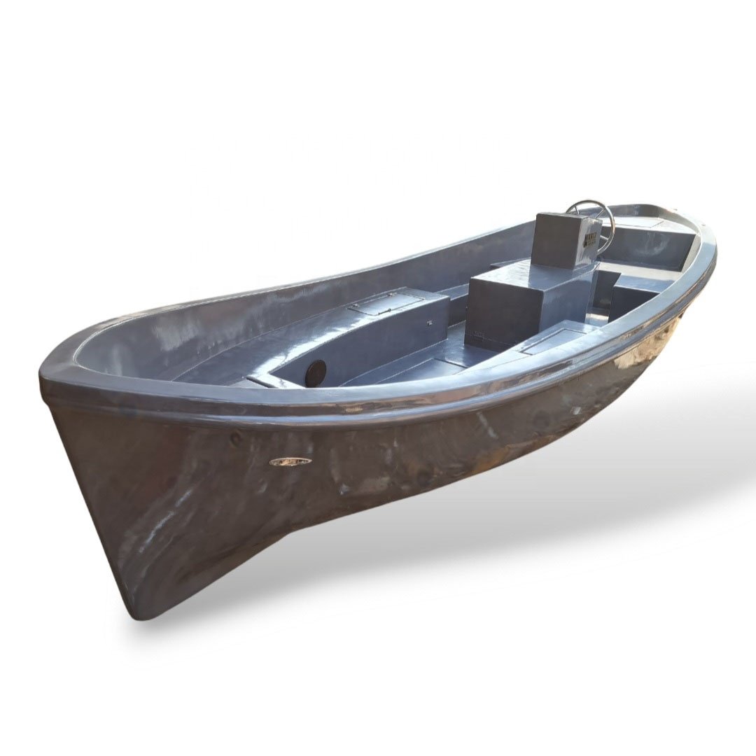 Polyester Made Luxury Classic Pleasure Boat As Dutch Sloep Design Yacht Quality 7.50 Meter Long with Inboard Engine