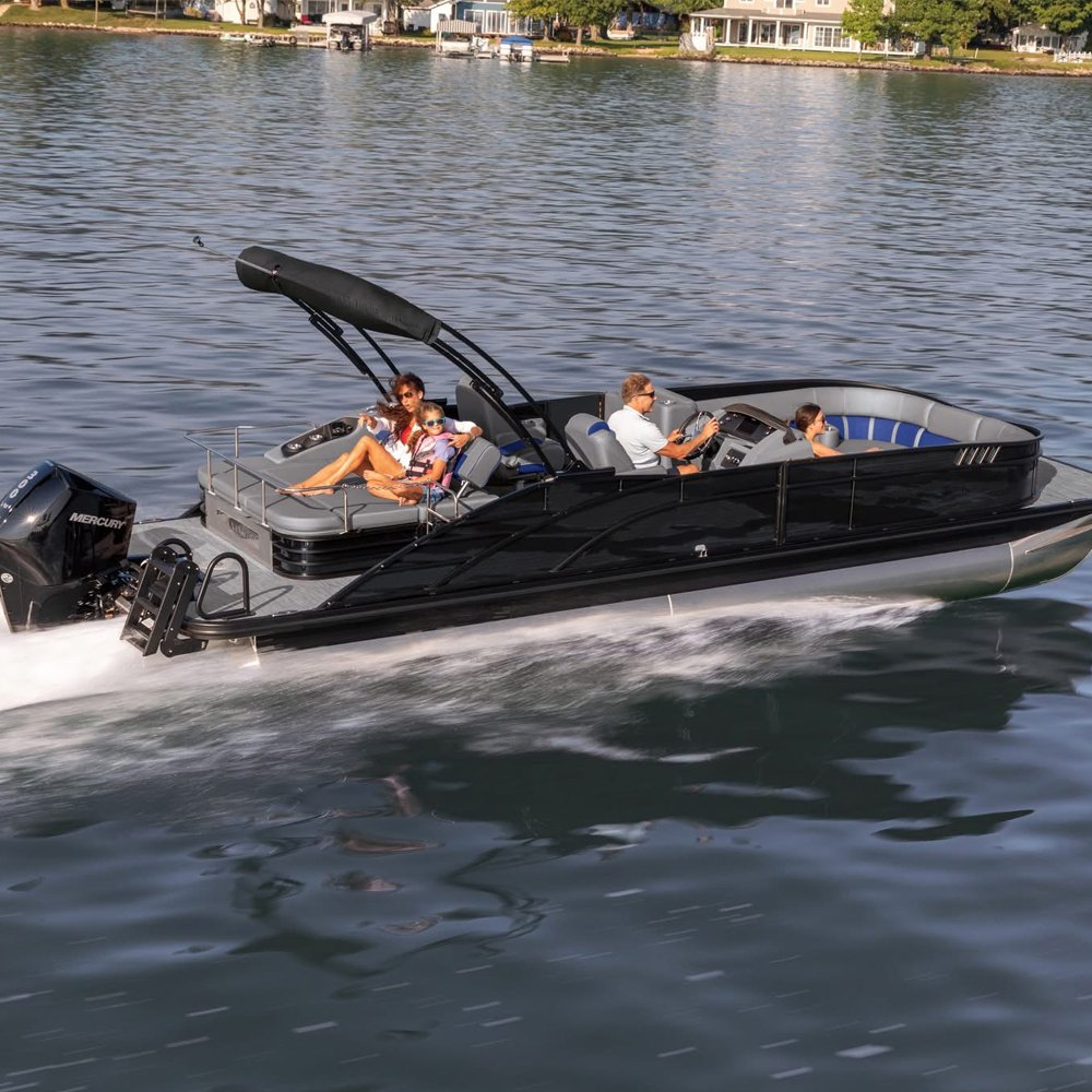 Luxury Speedboat Yacht Catamaran 25ft Aluminum Sport Fishing Boat with Outboard Engine for Leisure & Entertainment for Sale
