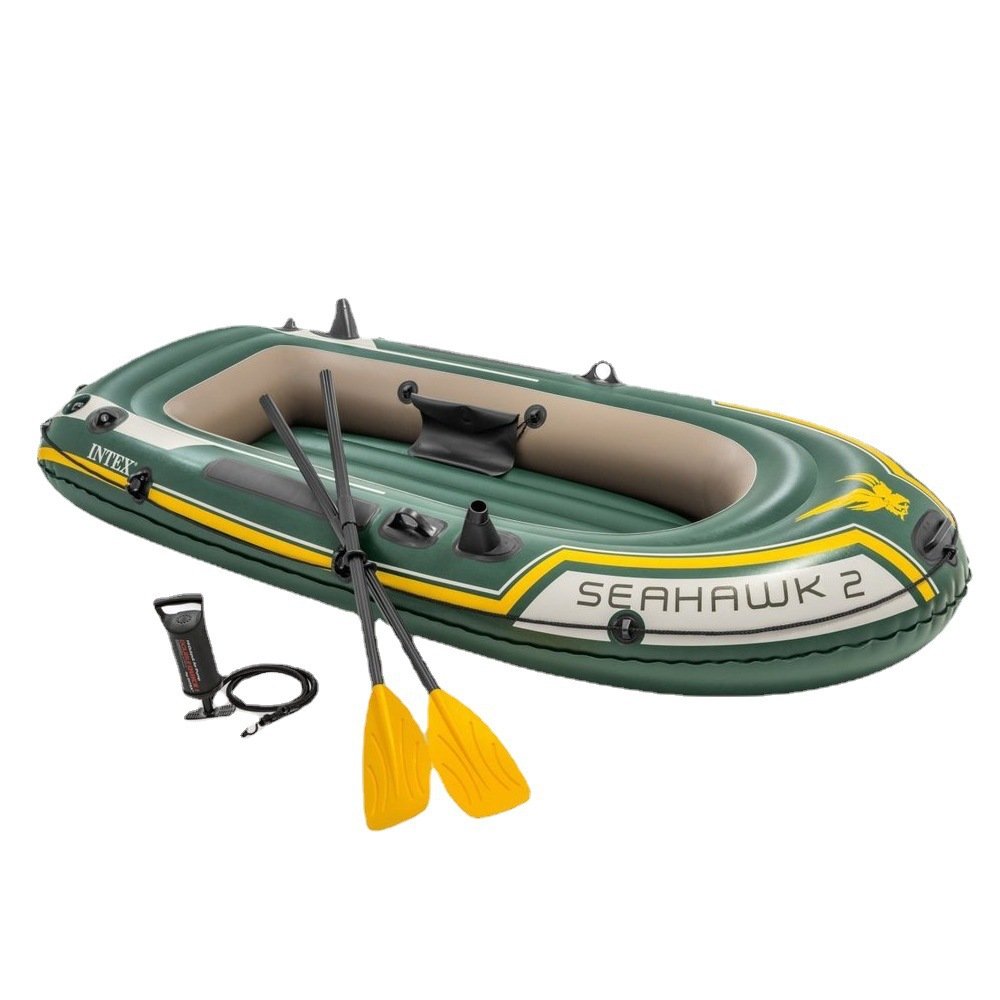 2 Person Set Pontoon for Sale River Rowing Boats Entertainment House Dinghy Rubber for Fishing Inflatable Boat Sofa Folding