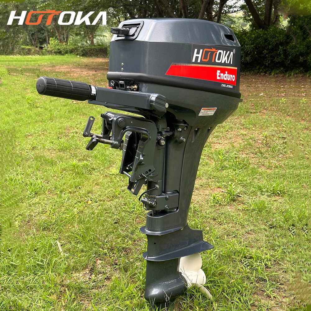 Outboard Motor 2 Stroke 9.9HP/9.8 hp Outboard Boat Motor Fishing Boat Engine Marine Engine Outboard Engine With Water Cooling
