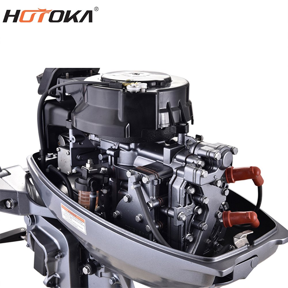 Outboard Motor 2 Stroke 9.9HP/9.8 hp Outboard Boat Motor Fishing Boat Engine Marine Engine Outboard Engine With Water Cooling
