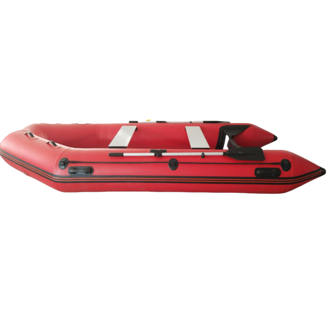 Customized PVC Inflatable Sport Yacht Raft Fishing Boat with Inboard Engine