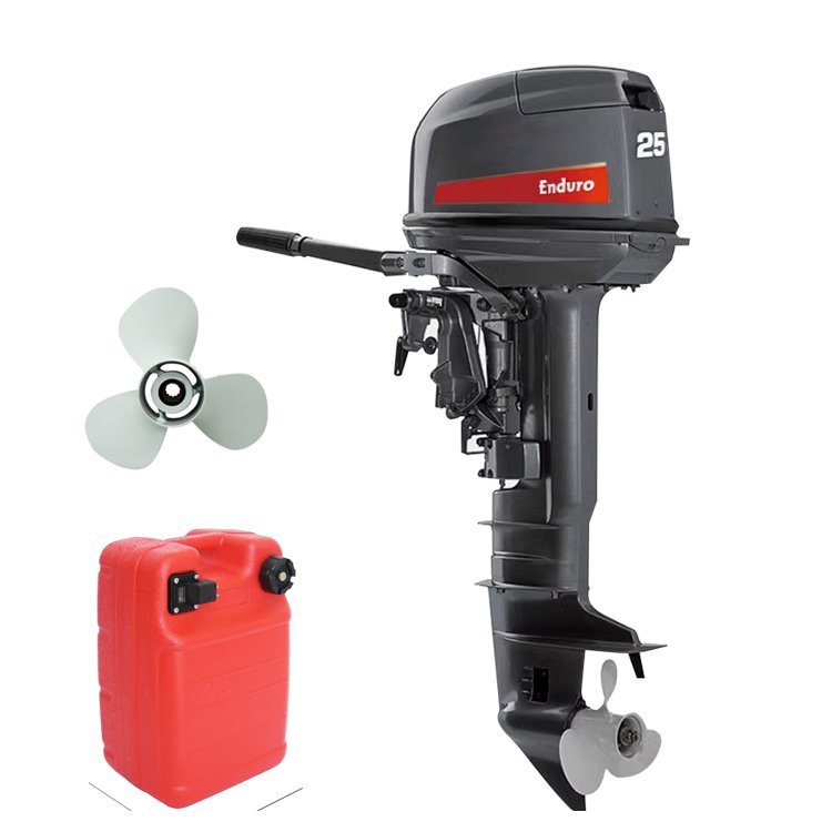 New Brand Enduro Model 25hp 2-Stroke Outboard Motor Engine Gasoline Fuel Type