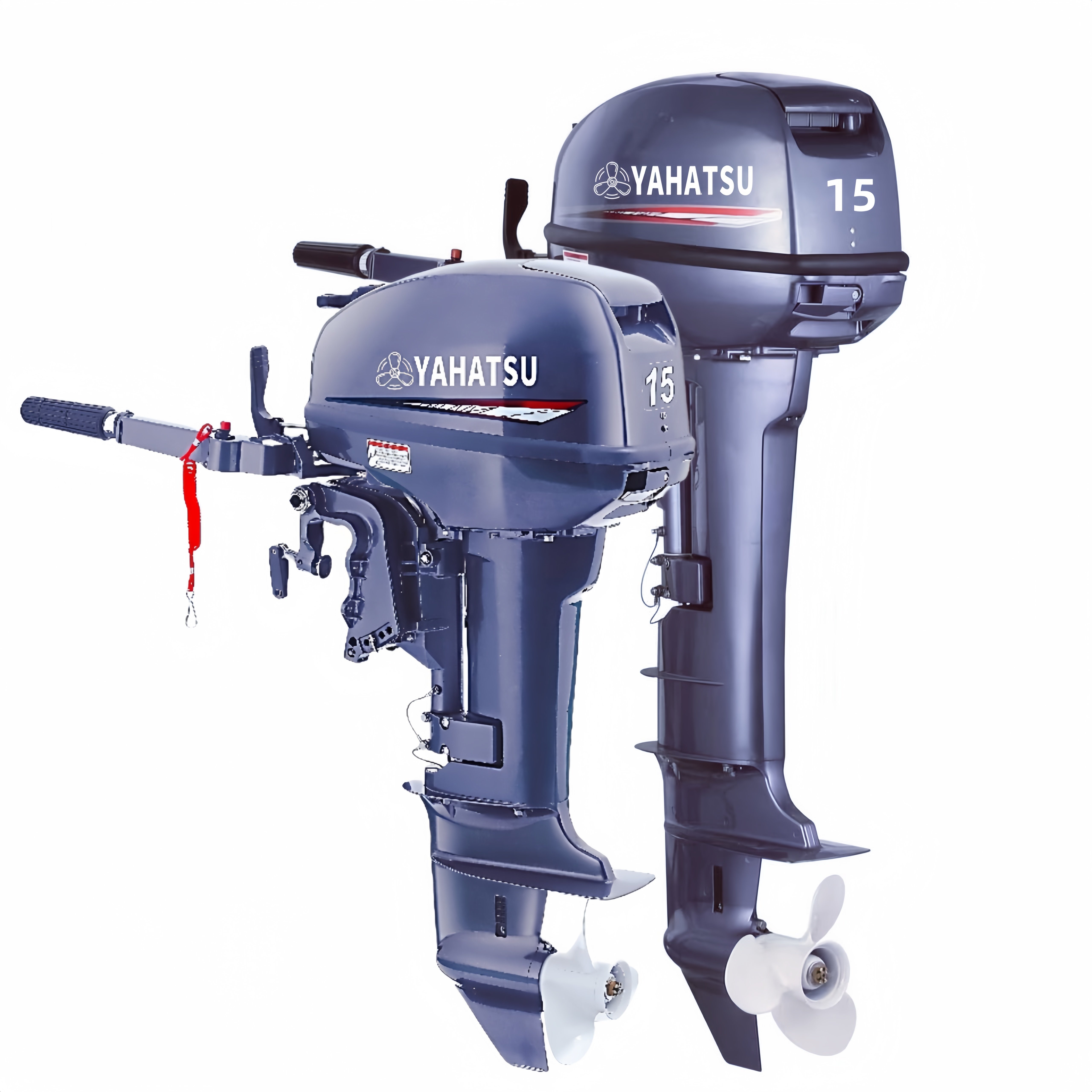 YAHATSU 2 Stroke 40hp Outboard Motor Boat Engine Electric Hydraulic Power Trim Tilt Compatible with Original YAMAHA Outboards