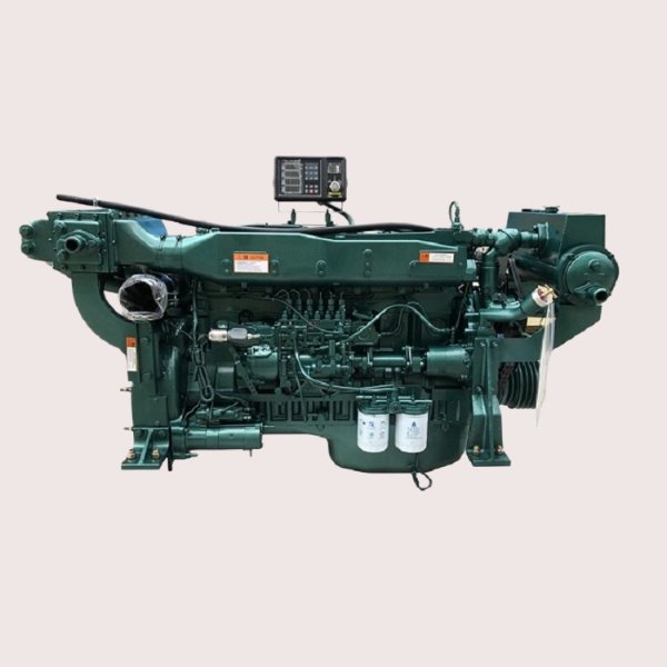 Wd615.68c Sinotruk Wd615 Series Marine Boat Diesel Engine with Heat Exchanger