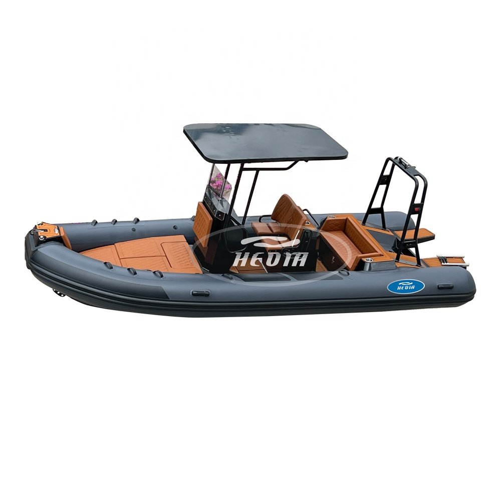 Top Quality 5.8meters 19ft Fishing Aluminum Center Console Boat with Aluminum Hard TOP