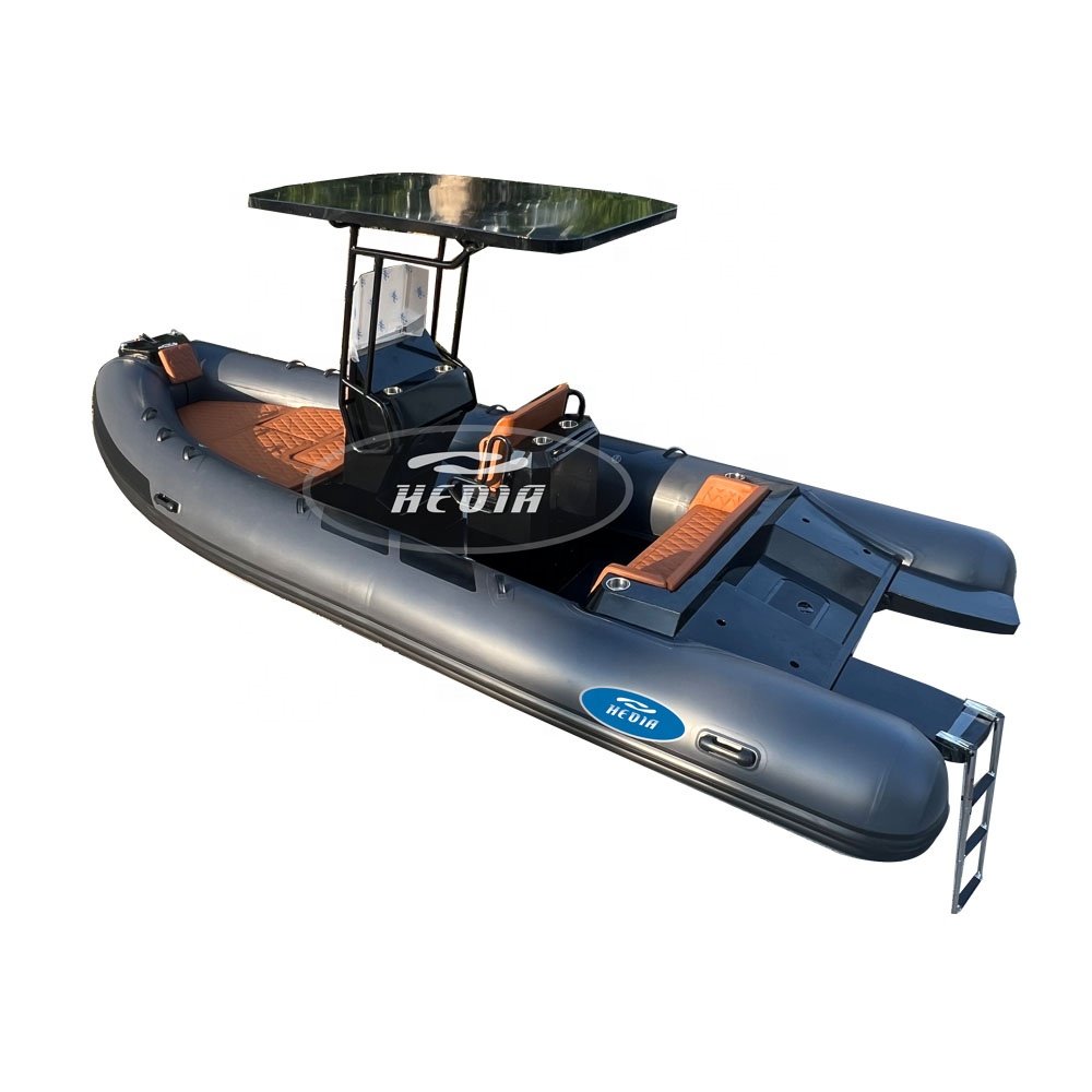Top Quality 5.8meters 19ft Fishing Aluminum Center Console Boat with Aluminum Hard TOP
