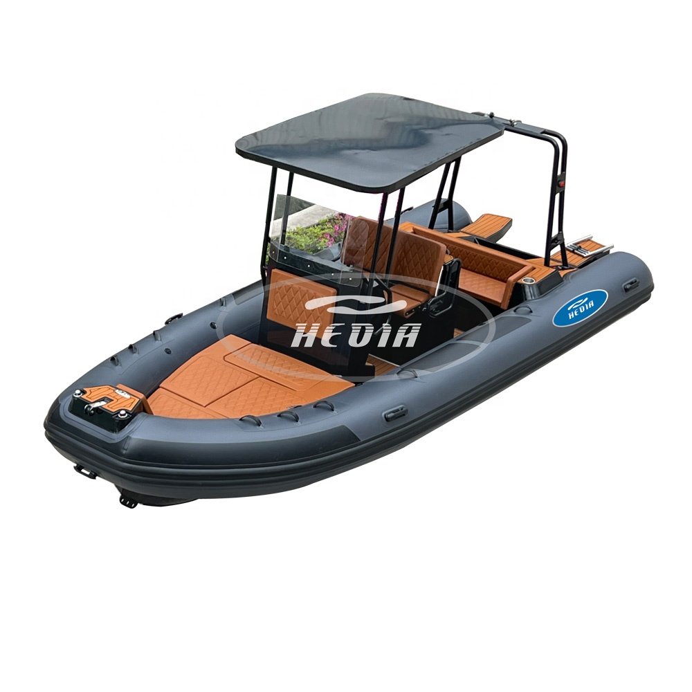 Top Quality 5.8meters 19ft Fishing Aluminum Center Console Boat with Aluminum Hard TOP
