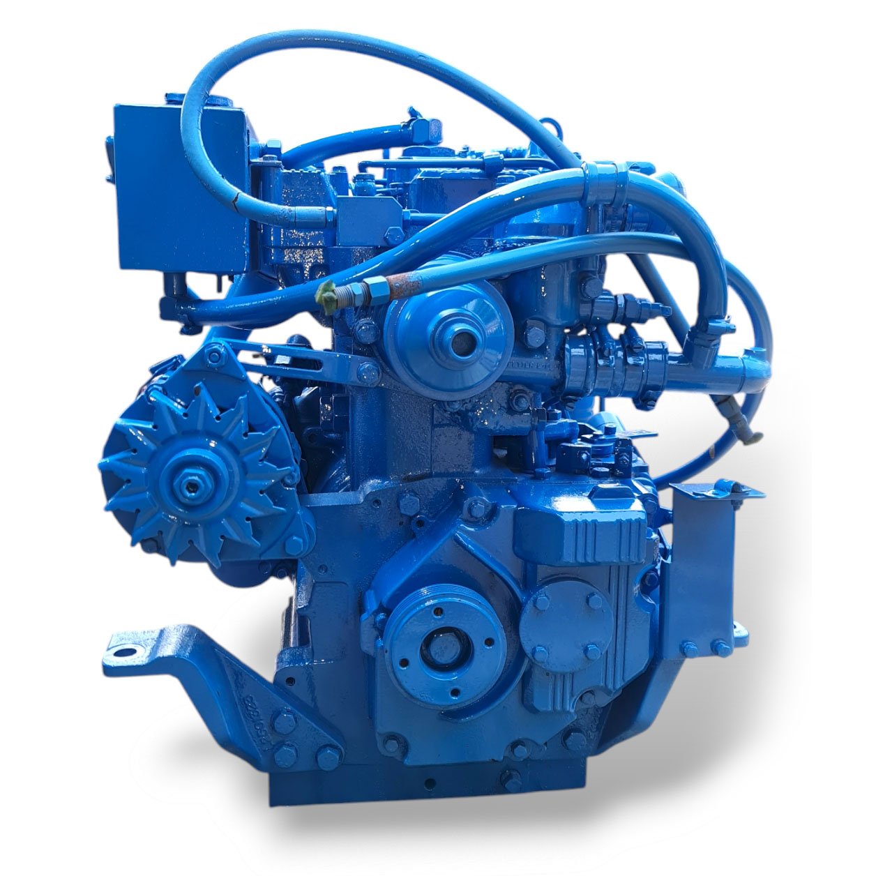 Fresh Water Cooling 3 Cylinders Rebuild Lister Petter LPW3 Engine Marine Lifeboat diesel Inboard Engine for Sale