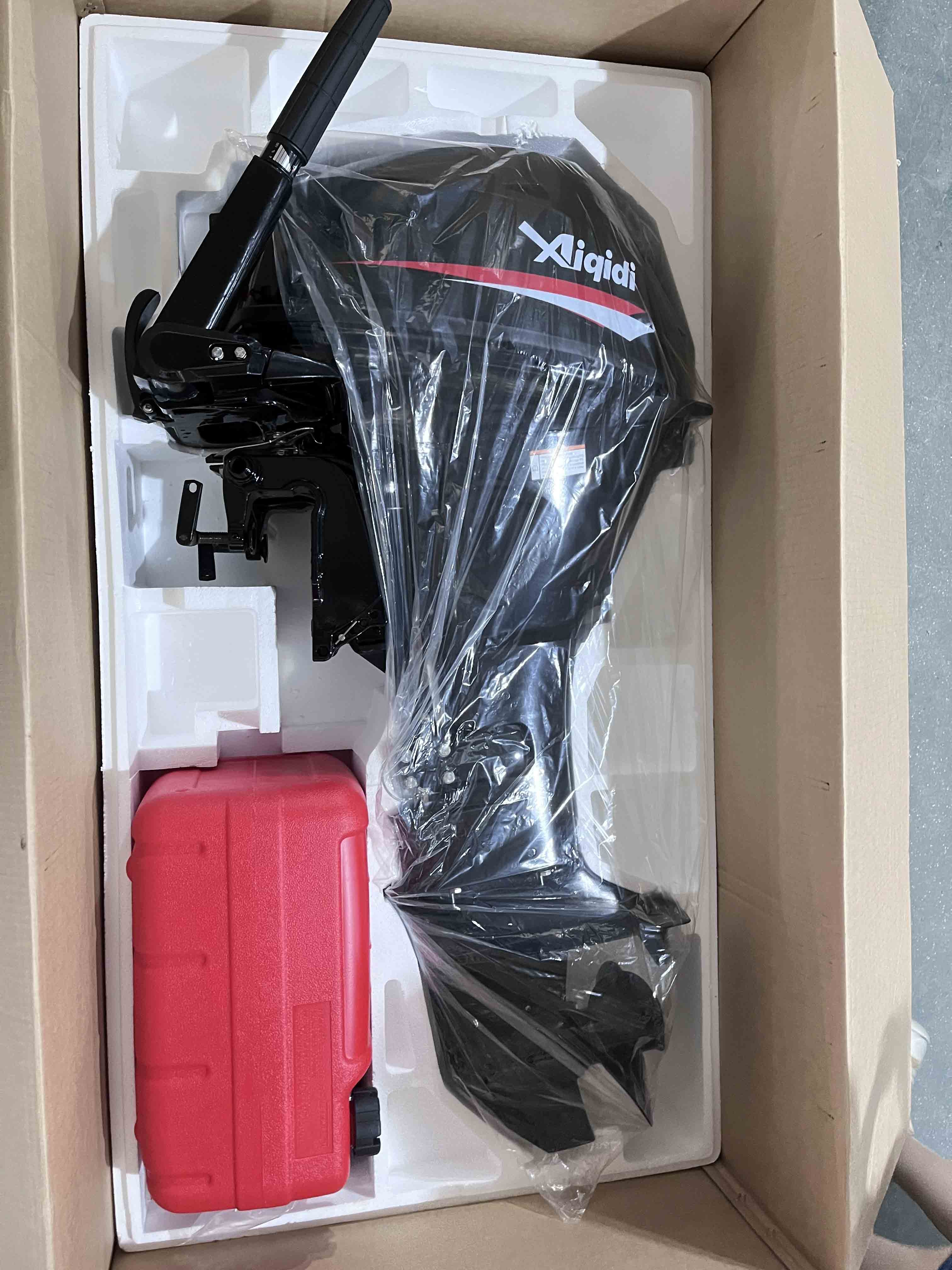 AIQIDI Customized 20HP 4-Stroke Marine Boat Engine Remote/Tiller Steering Water-cooled Outboard Motors