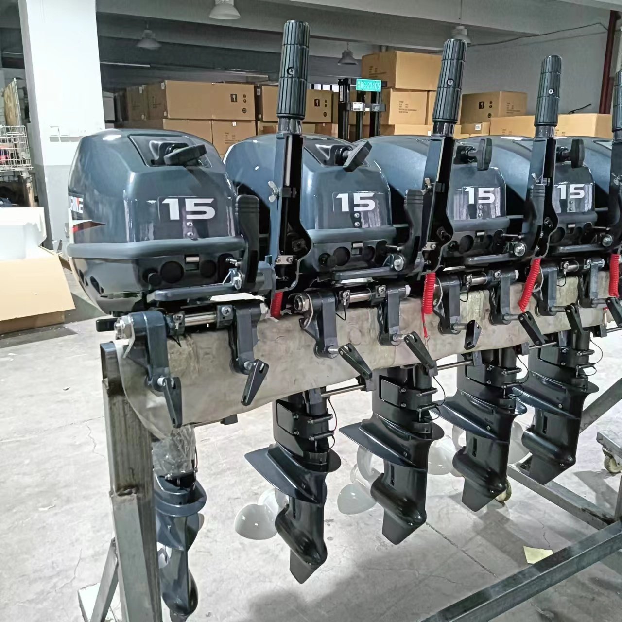 With Yamaha Outboard Motor Choke Valve Marine Outboards 63V Factory Price 2 Stroke Long Shaft 15HP Boat Engine