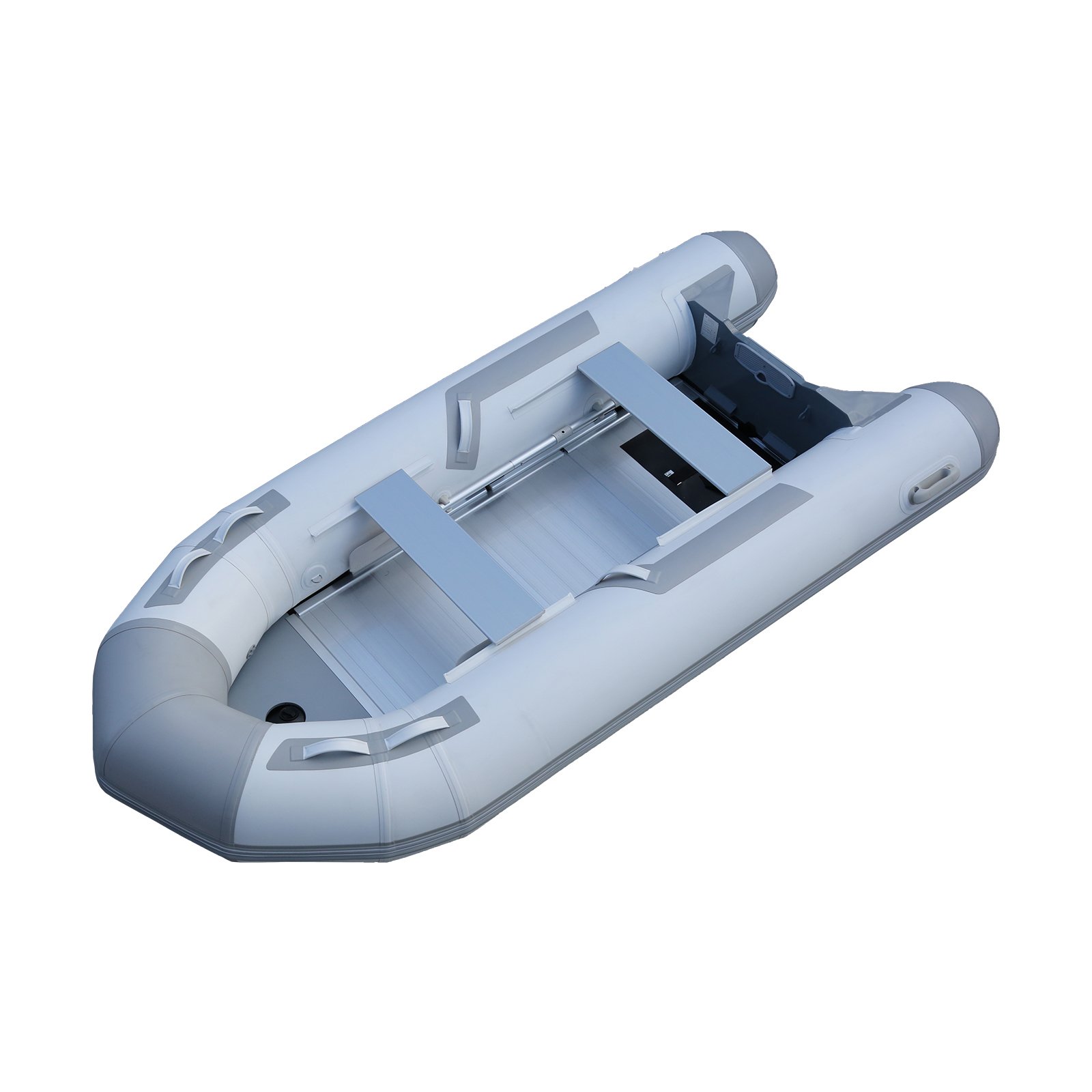 1.2mm PVC 10.8ft 3.3m Aluminum Floor Inflatable Fishing Boat Drifting Kayak Electric Floating Rowing Outdoor Sports Lake Engine