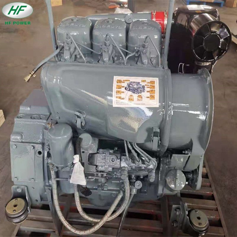 Flour Grinding Mill Logger Pellet Machine OEM Quality New Machinery air Cooled 36kw 2300rpm Motor a diesel Engine Deutz F3L912