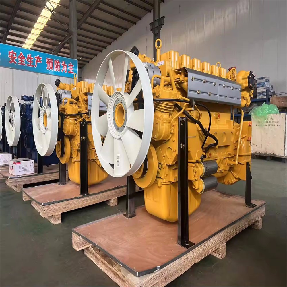 Original Engine Assembly Weichais WD12 Series Marine Diesel Engine WD12C300-18 300 350HP Fishing Boat Engine Marine Motor