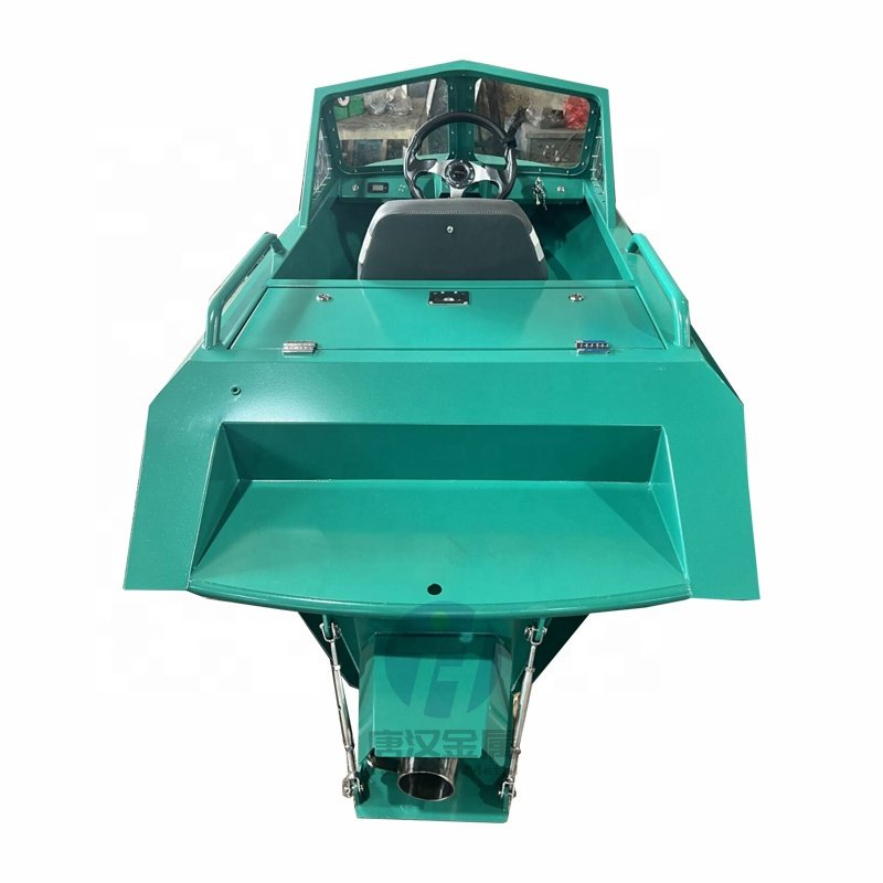 TangHan Metal Fast Speed Marine Aluminum Alloy 5083 Electric Mini Jet Boat with Engine for River and Sea Water