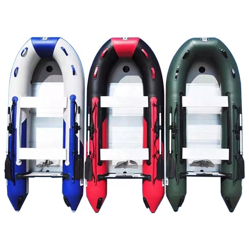 Wholesale Cheap Hypalon Pvc Rowing Boat Inflatable Small Fishing Row Boat with Standard Accessories Rib Boat
