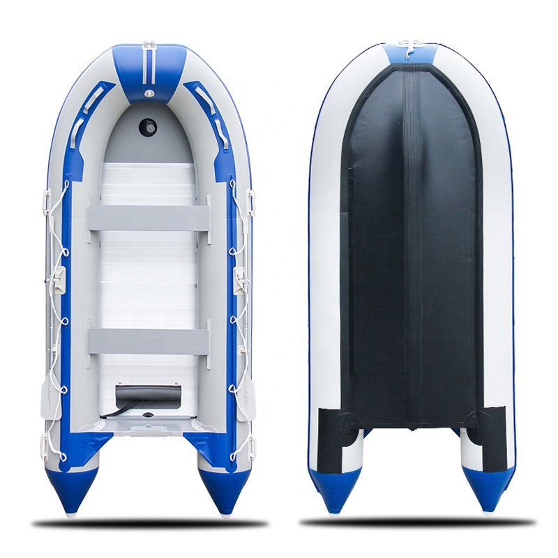 Wholesale Cheap Hypalon Pvc Rowing Boat Inflatable Small Fishing Row Boat with Standard Accessories Rib Boat