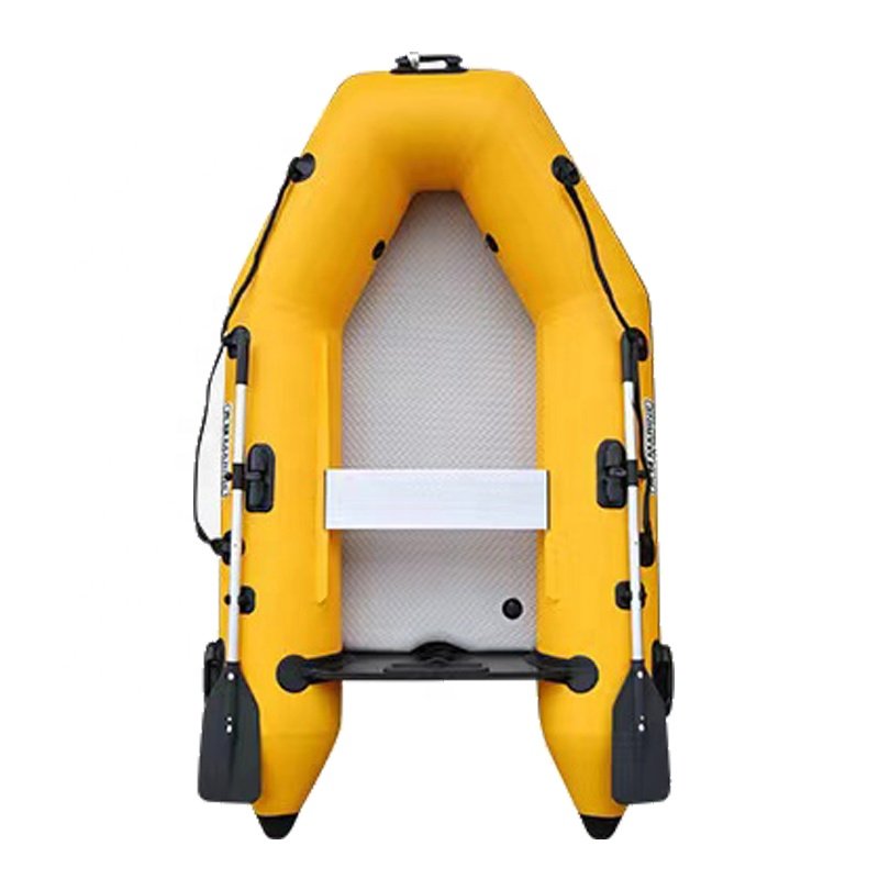 Wholesale Cheap Hypalon Pvc Rowing Boat Inflatable Small Fishing Row Boat with Standard Accessories Rib Boat